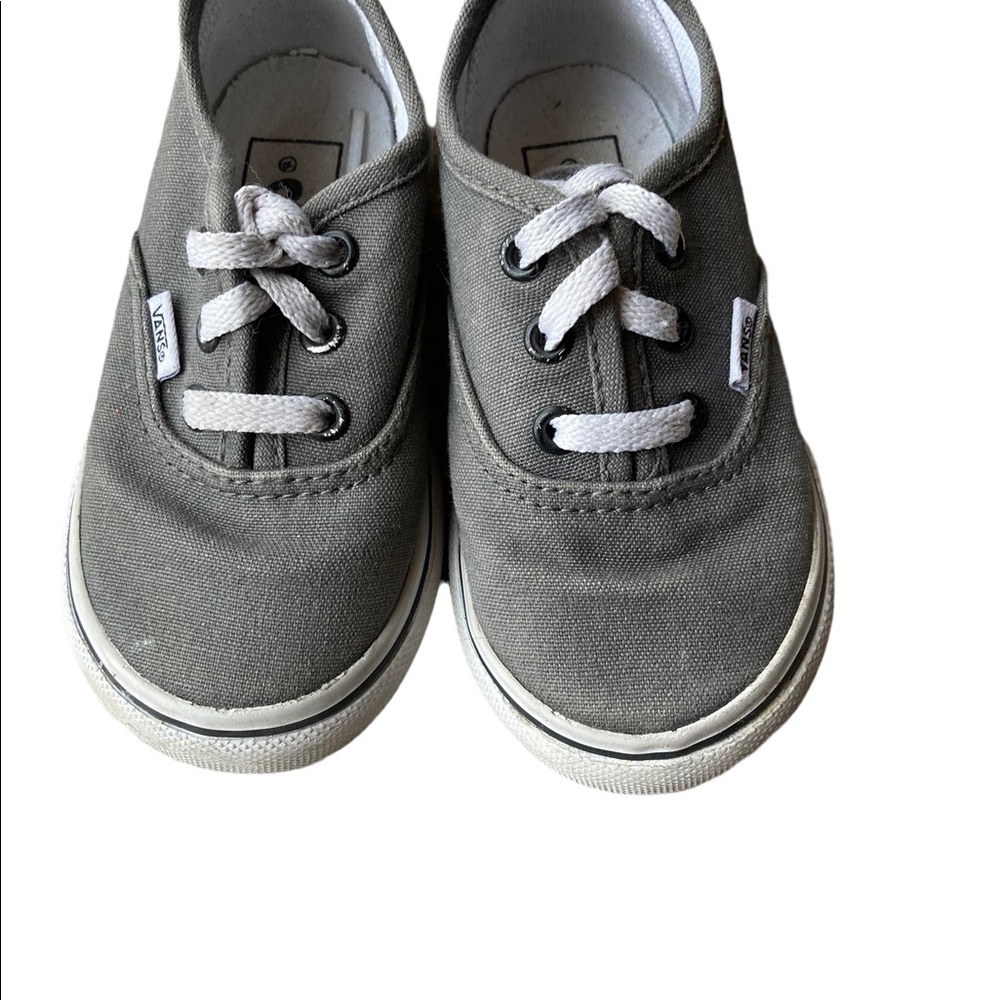 Vans vintage Gray Canvas Sneakers